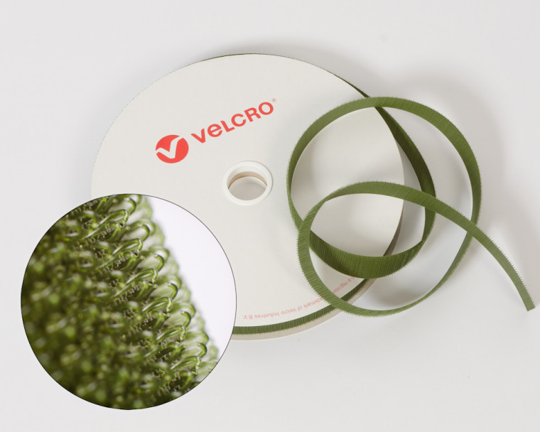 VELCRO®-Hakenband 20mm zum Aufnähen in Olivgrün/Military